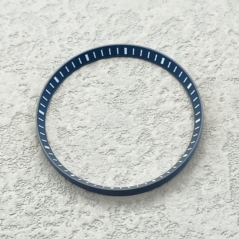Mod skx007 Uhrengehäuse Kapitel Ring passt skx009 srpd Gehäuse durchmesser 30,5mm mehrfarbiger Ring Herren Taucher uhren teile – Detail 9