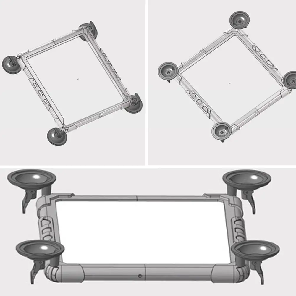 FOR Starlink Mini FOR Tesla Sucker Shell Holder Protective Cover With Silicone Suction Cup Accessories