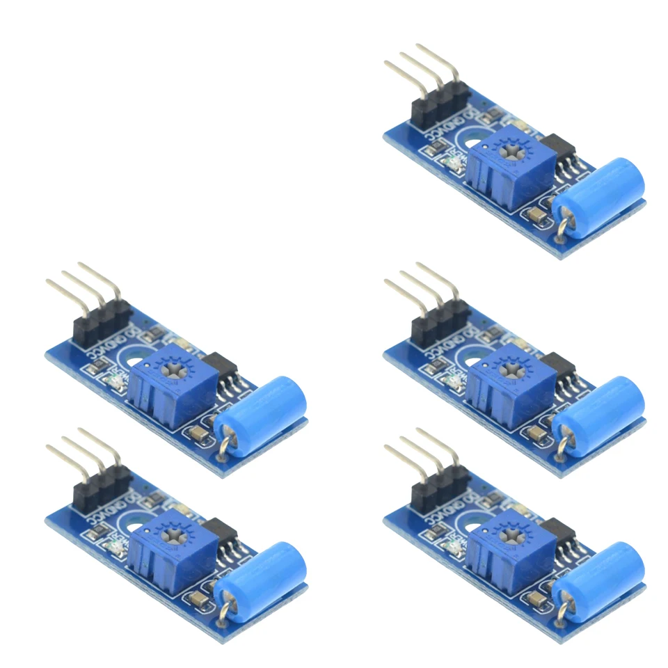 Pack of 1-50 High-Sensitivity Alarm Vibration Sensor Modules