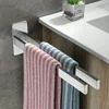 Towel Holder Rack 304 Stainless Steel Towel Organizer Wall Mounted Bathroom Storage Shelves 3
