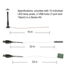 15pcs City Street Light Led (10 in 1 USB Powered) Building Block Lamp MOC Compatible with Bricks DIY 2039 11062 6