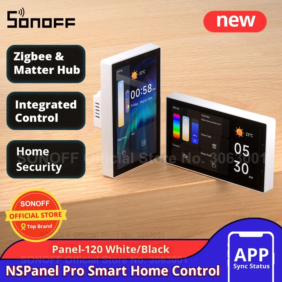 SONOFF NSPanel Pro - Pannello Controllo Casa Smart Con Zigbee, Sicurezza E Monitoraggio