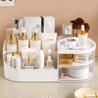 Large Capacity Plastic Cosmetic Storage Box Makeup Drawer Organizer Jewelry Nail Polish Desktop Sundries Pen Holder Container 1