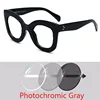 Women Fashion Gradient Vintage Round Style Sunglasses Classic 3 Dots Deep Blue Frame Sun Glasses Oculo 0 -0.5 -1.0 -2.0 To -6.0 5