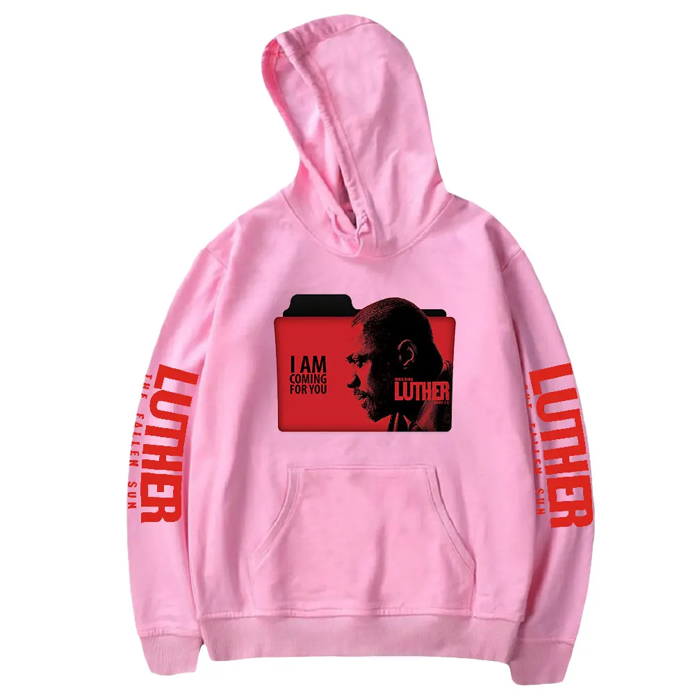Luther The Fallen Sun Movie Long Sleeve Streetwear Women Men Hooded Sweatshirt  New Movies Fashion Clothes