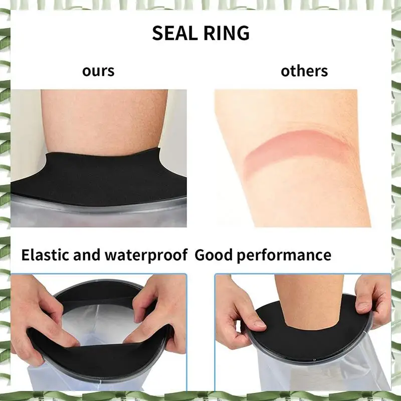 Professional Tool Waterproof Cast Shower Cover Leg For Adults Foot And Lower Leg Cast Wounds Protector Showering Bath Accessorie