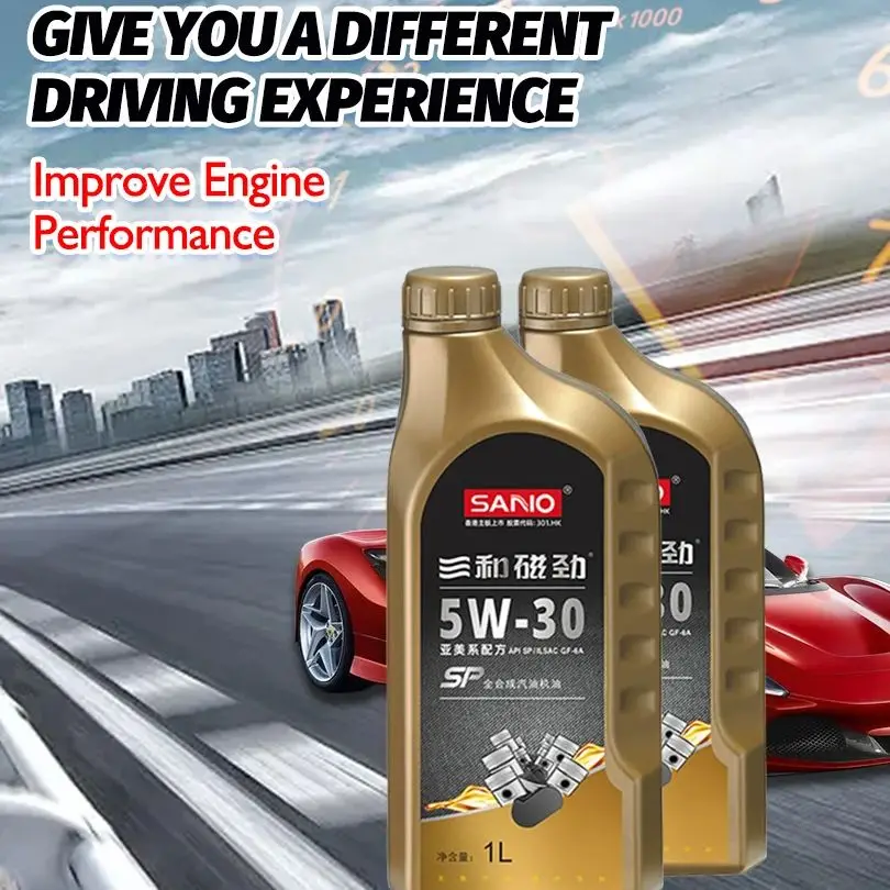 SANVO SP 5w30 שמן מנוע סינטטי מלא לדגמים אמריקאיים, יפניים וקוריאניים