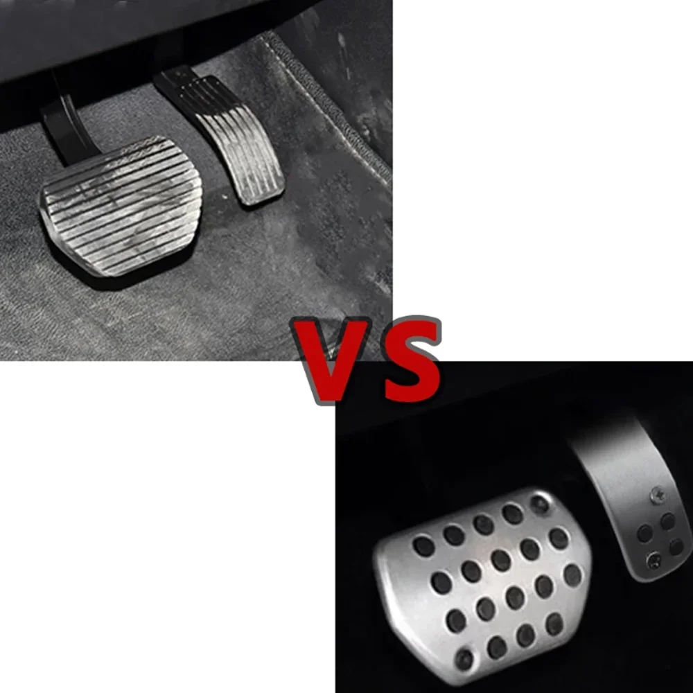AT MT Car Foot Pedals for Citroen C3 SC 2010~ Gas Accelerator Brake Stainless Steel Non-slip No Drilling Pedal Cover 2015