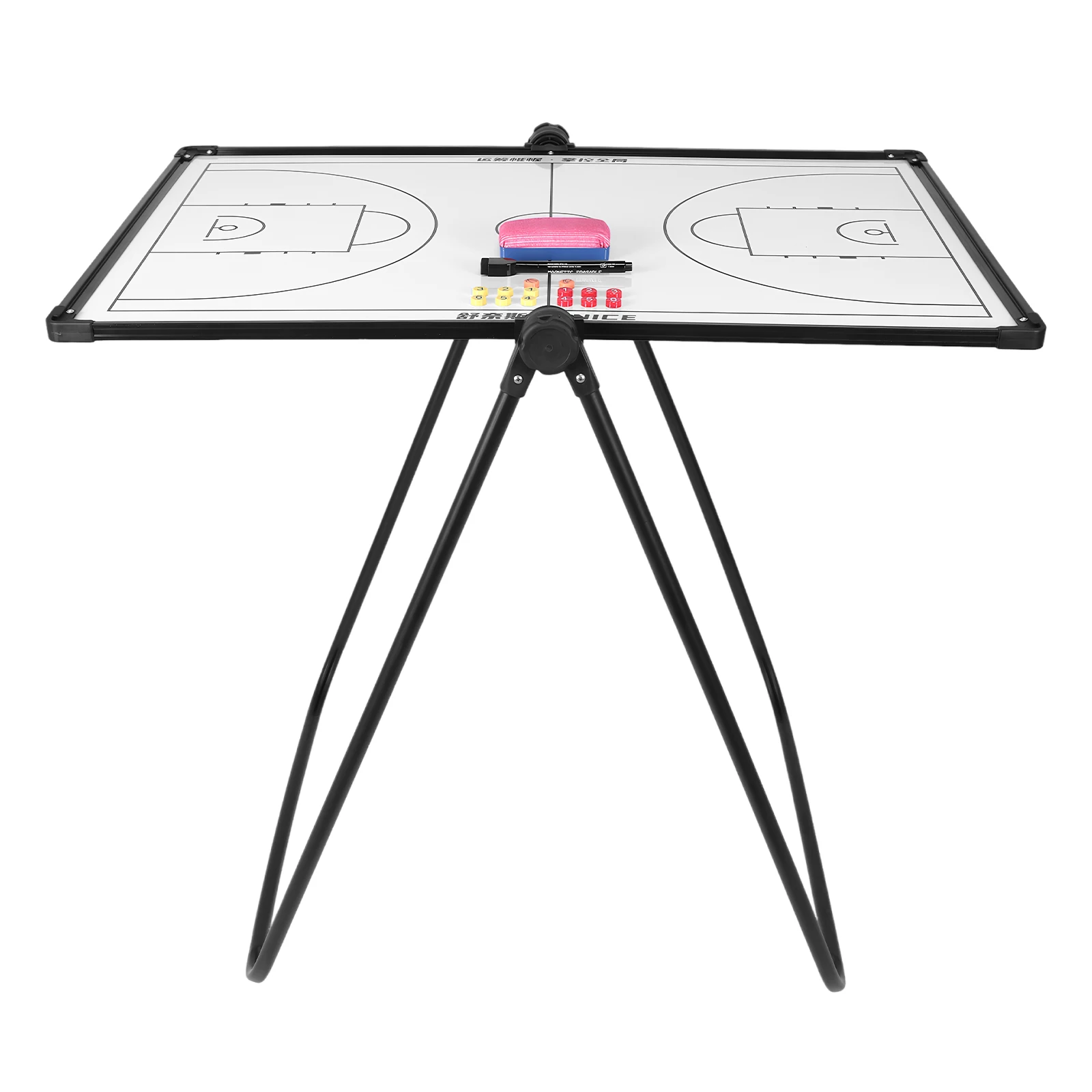 Portable Football Clipboard with Markers Eraser Magnet Strategic Board Multi-Purpose for Basketball Soccer Volleyball Coaches