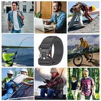 1Pc/2Pcs Versatile Men's Tactical Belts-Durable, Adjustable Design-For Outdoor Sports Enthusiasts，Pair with Jeans，For Men Women 4
