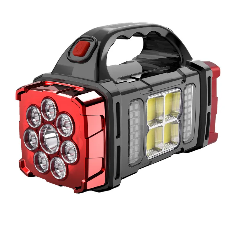

Strong Flashlight Rechargeable Super Bright Outdoor Long-distance Shooting LED Emergency Lighting Patrol Portable Searchlight