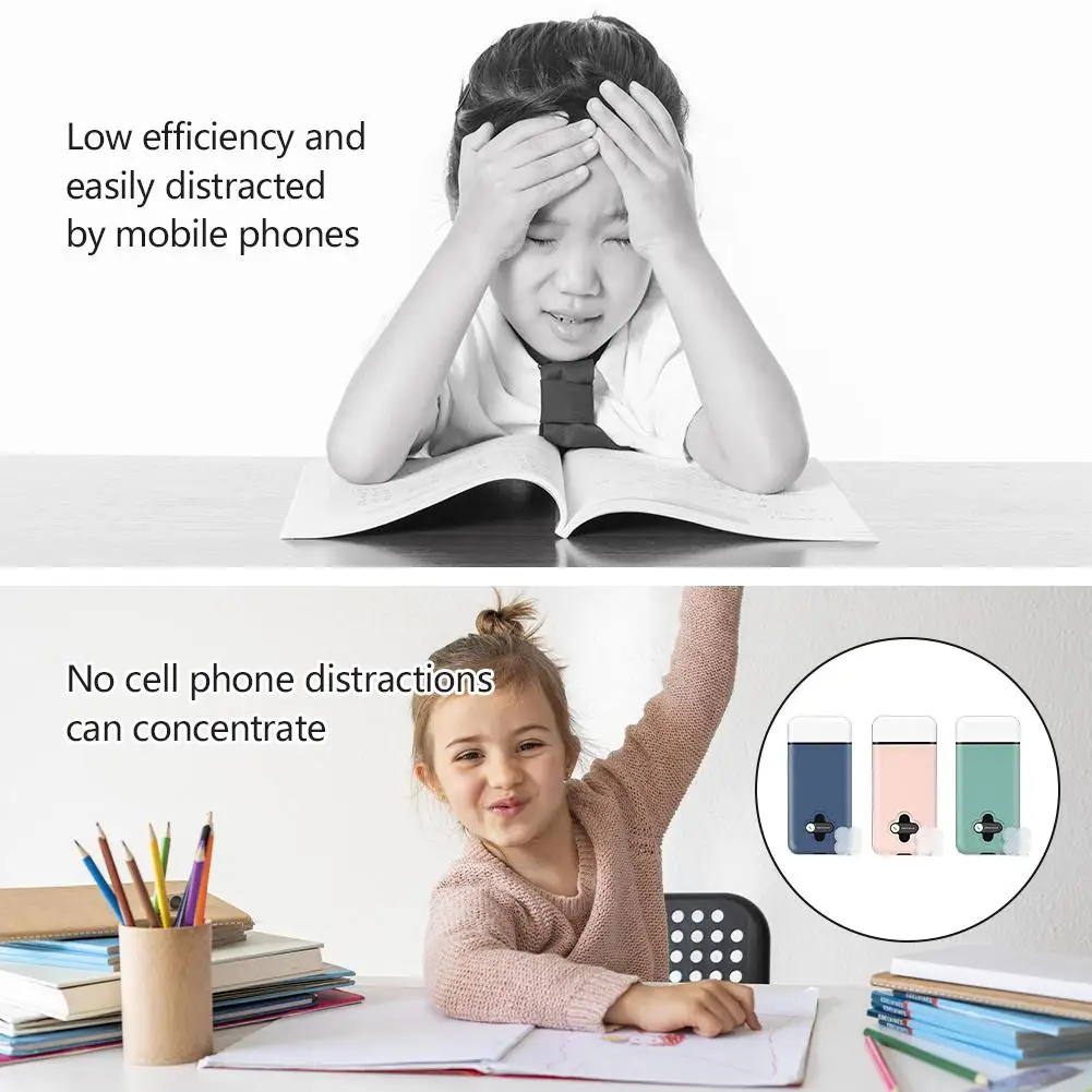 Cell Phone Lock Box With Timer For IPhone And Android Self-Discipline Box Exam Student Internet Addiction Home Storage Case phone lock box