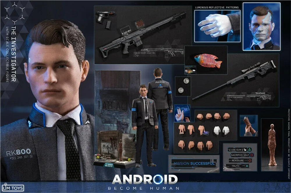 Vts Toys Vm028 Detroit: Become Human Negotiat Expert Connor 1/6