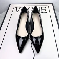 comfortable and versatile design, luxurious and light, high-end fashion, matching with small skirt, ladies' single shoes - Image 2