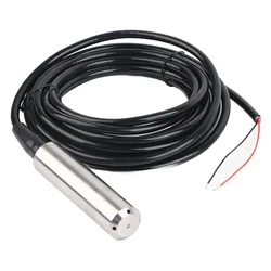 Advanced Stainless Steel Liquid Level Sensor, DC24V, 4 - 20mA, Submersible Depth Detection, 0 - 5m Range (DC24V)