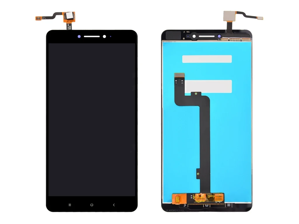 Display (screen) complete with touchscreen for Xiaomi Mi Max Black (premium LCD) | Мобильные телефоны и аксессуары