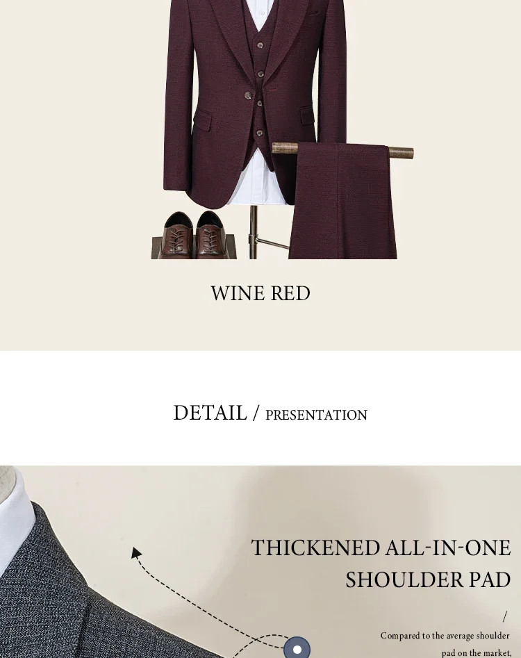 ST Cassy Luxury Men Suit Image 11