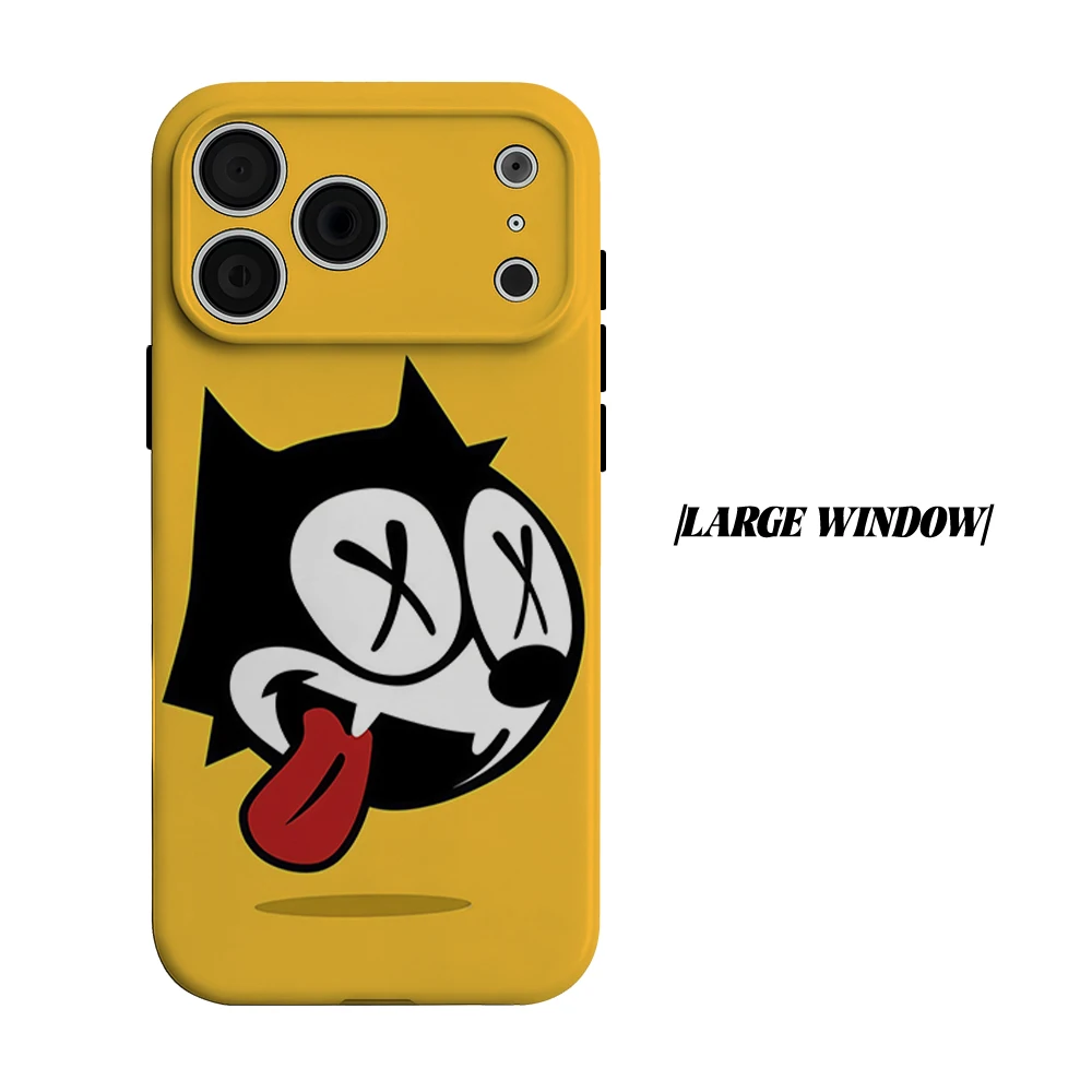 Felix The Cat Retro Cartoon Magnet-Ready Tough Phone Case