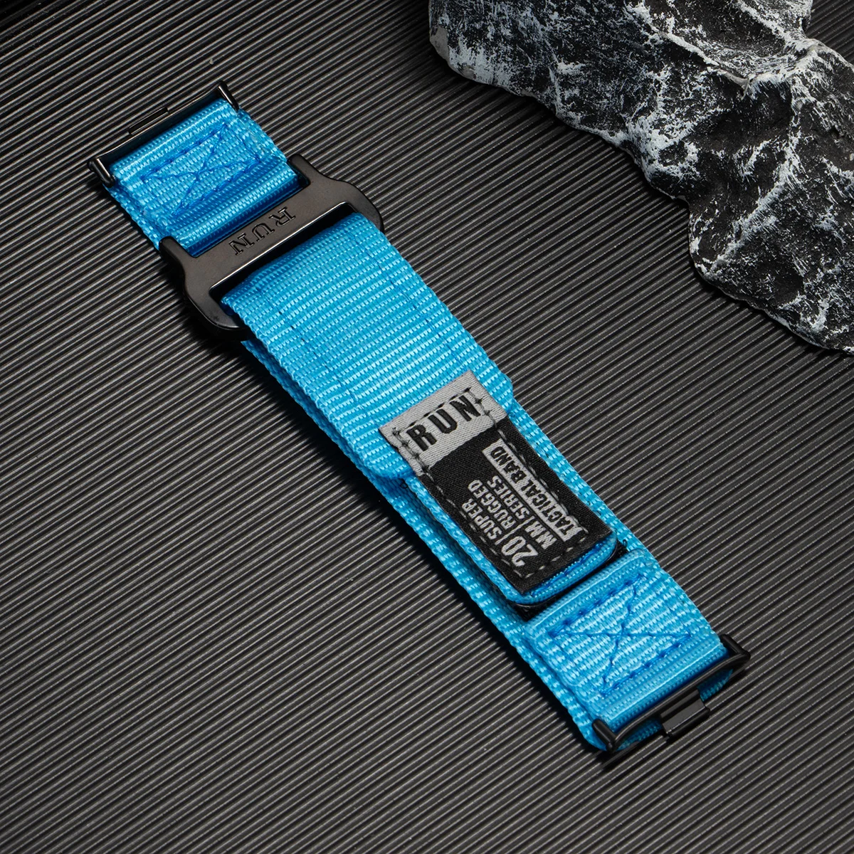 Adjustable Nylon Loop Sports Band for Smartwatches - Tactics Strap Replacement Bracelet