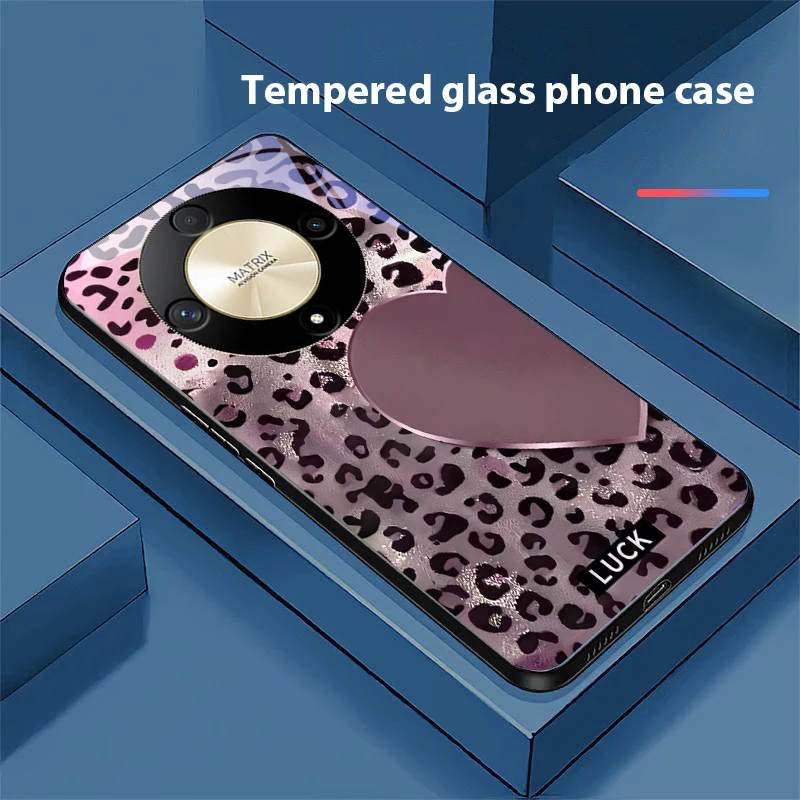 Speckled Love Tempered Glass Phone Case