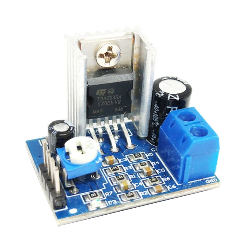 

2023 New 6-12V Power Amplifier TDA2030 Mono Amplifier Board Mono 18 for W Power Amplifier Circuit Design Amplifier