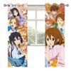 New Debut Anime Kawaii K-on! Blackout Curtains  for Bedroom Thermal Window Treatment Curtain 2 PC  2