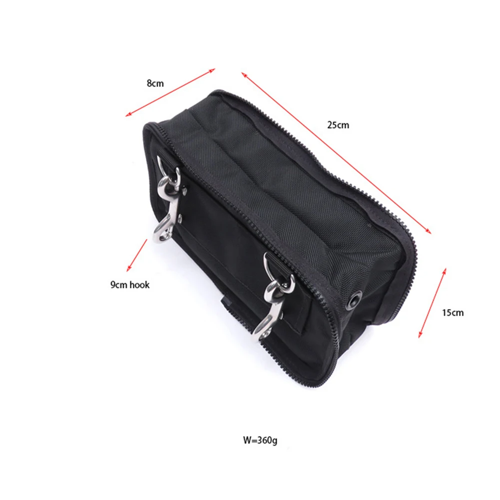 

Storage Pouch Sidemount Pouch Bag 1 Pc 25*15*8cm BCD Side Mount Mini Scuba Diving Storage Pocket Durable High Quality