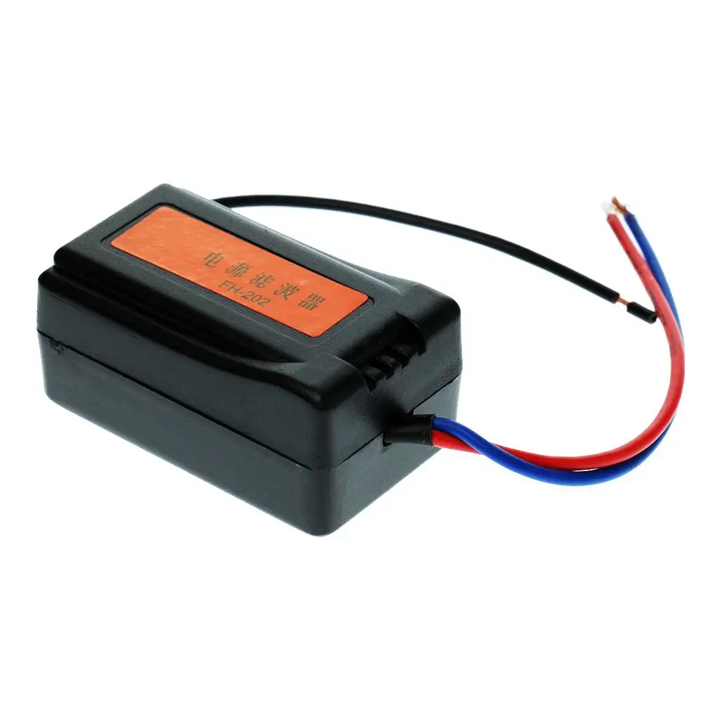 DC 12V Car Radio Audio Pre-Noise Filter System Ground Loop Isolator