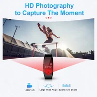 1080P HD Action Camera Professional Recorder Watch Sports Video Voice Protable Watch Mini Cam Suitable for Outdoor Meeting 3
