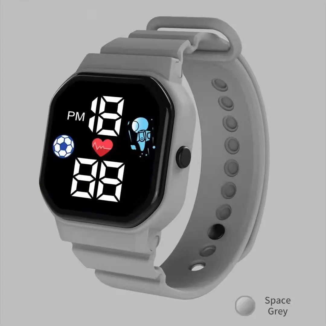 Men's Sports Electronic Watch LED Smart Night Light Display for Men Women Children's Wristwatch Running Fitness Wristband Hot
