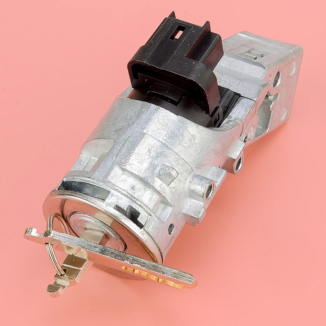 Silver Ignition Starter Switch Barrel Lock With Keys Fit for Peugeot Partner MK2