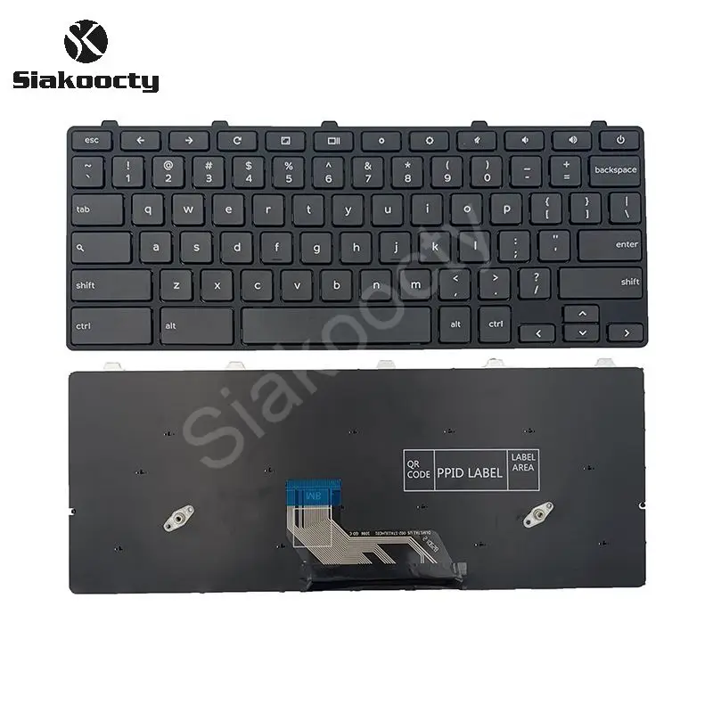 

NEW FOR Genuine Chromebook 11/13 3180/3189/3380 US ENGLISH Laptop Keyboard - 0TXT30