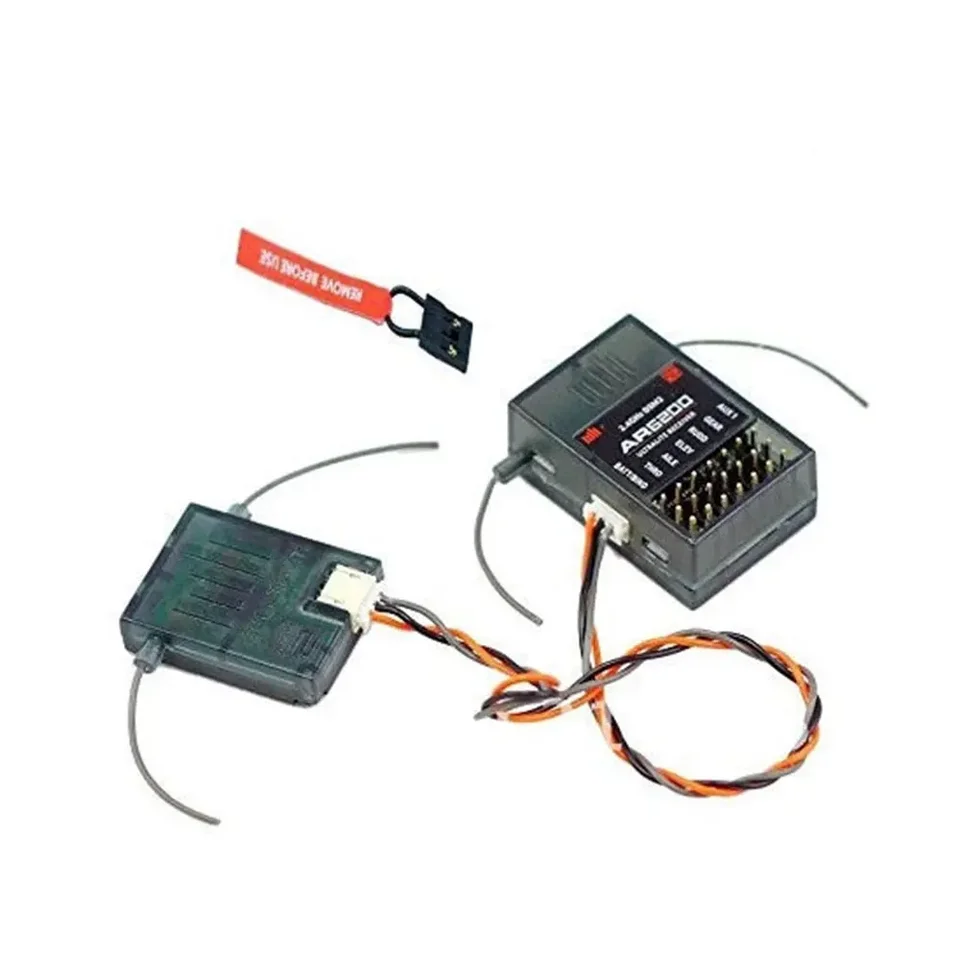Spektrum DX6 送信機とAR6200 受信機セット Spektrum ar6200 2.4ghz 6ch受信機サポートdsm2dsmx、jr spektrum dx7s