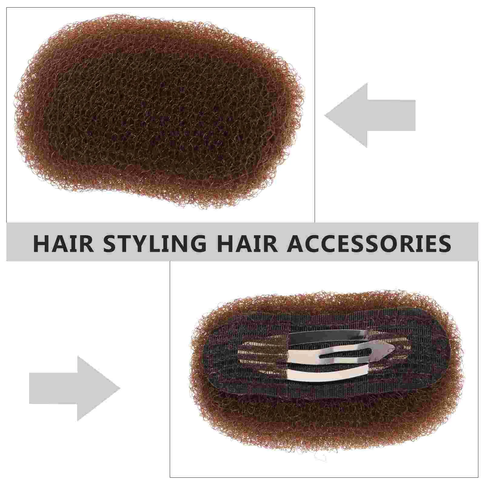 

Hair Base Bump Women Volume Bump Hair Inserts Invisible Hair Clip for Women Girls Hair Styling Tools (Random Style)