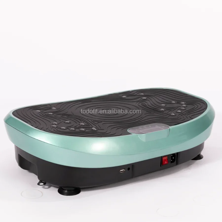 Body Building Crazy Fit Massage Vibration Plate Sports Lose Weight Gym Slim Fitness Vibration Machine