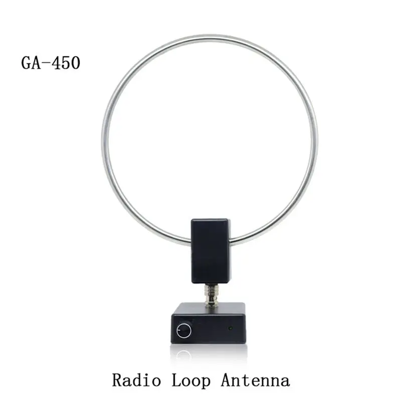 새로운 GA-450 루프 안테나 SDR 단중파 라디오 안테나 SW 2.30-30Mhz MW 522-1710Khz GA450 내구성