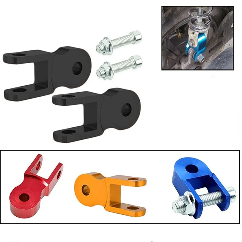 2pcs Height Extender Shock Absorber Motorcycle Jack Up Riser Suspension