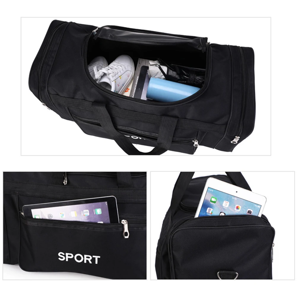 Oxford Sports Backpack Purse Large Capacity Fitness Training Bag ...