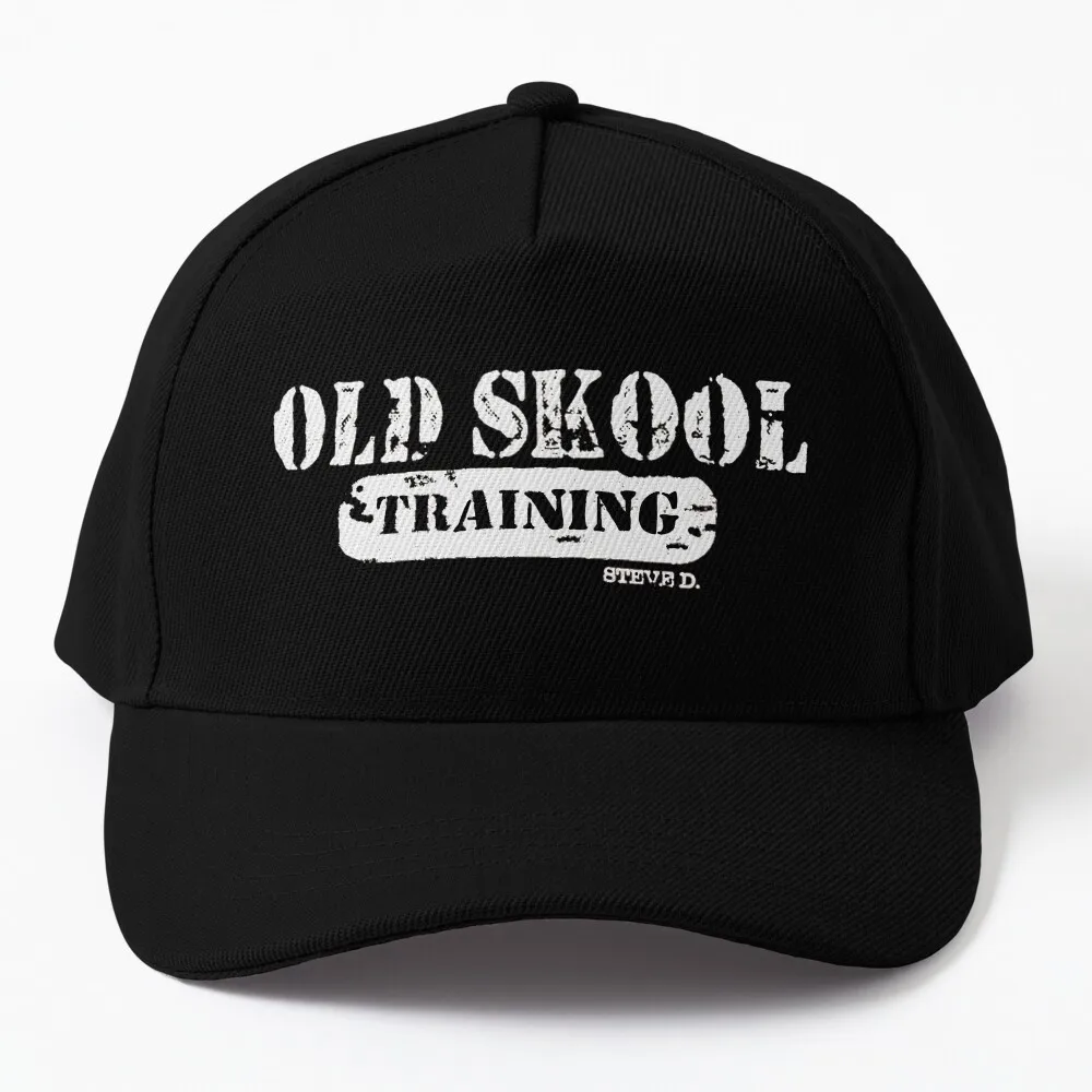 

Old Skool in White Baseball Cap dad hat Military Cap Man Women's Hat 2024 Men's