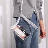 1/4pcs Transparent Travel Use TSA Approved Cosmetic Bags Waterproof Luggage Make Up Liquid Leakproof Resealable EVA Toiletry Bag 3