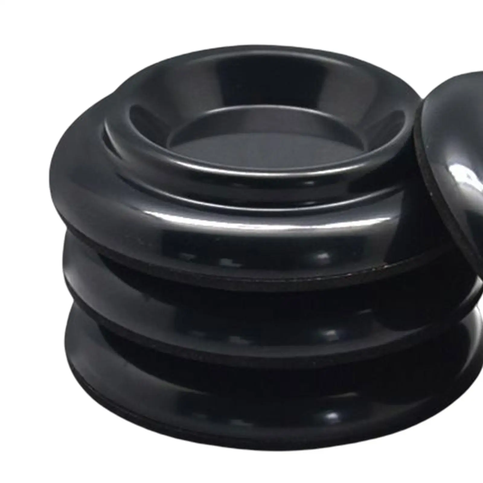 4x Piano Caster Cups Upright Piano Protection Carpet Non Slip Piano Foot Pads