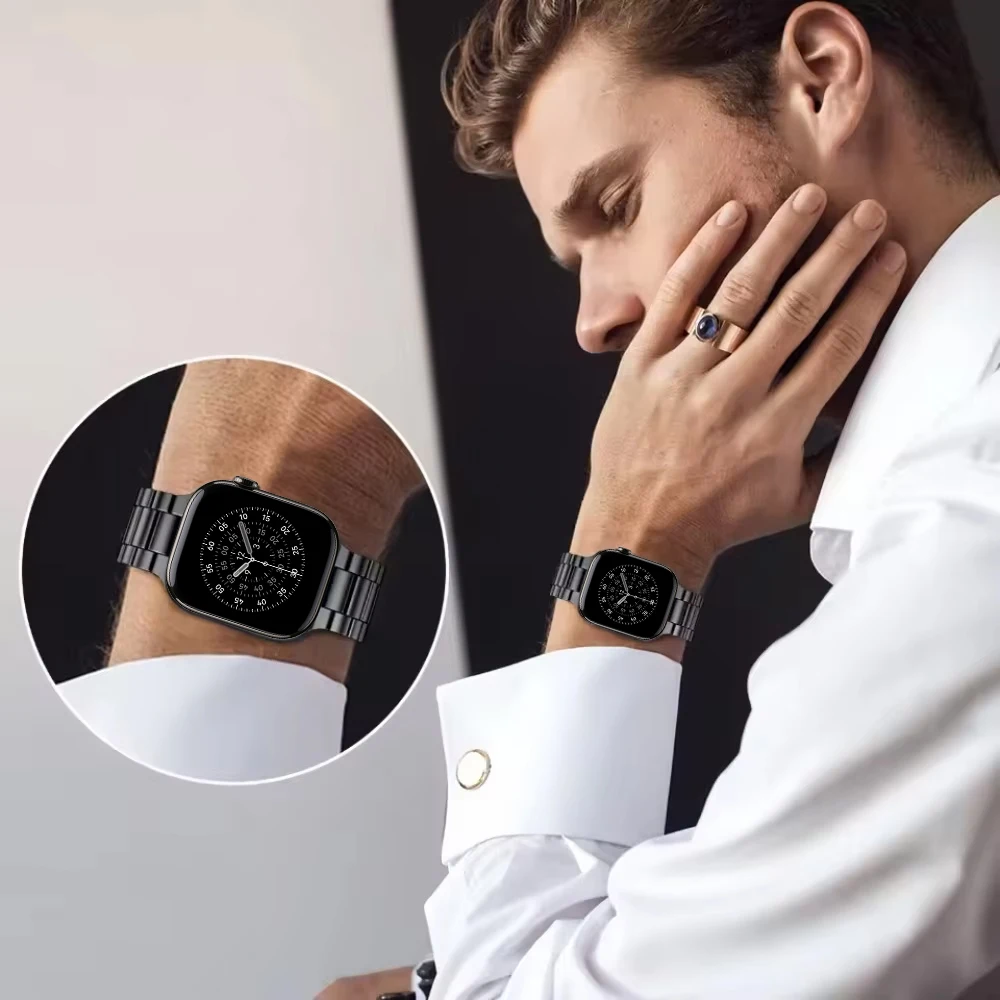 Premium Stainless Steel Metal Watch Strap