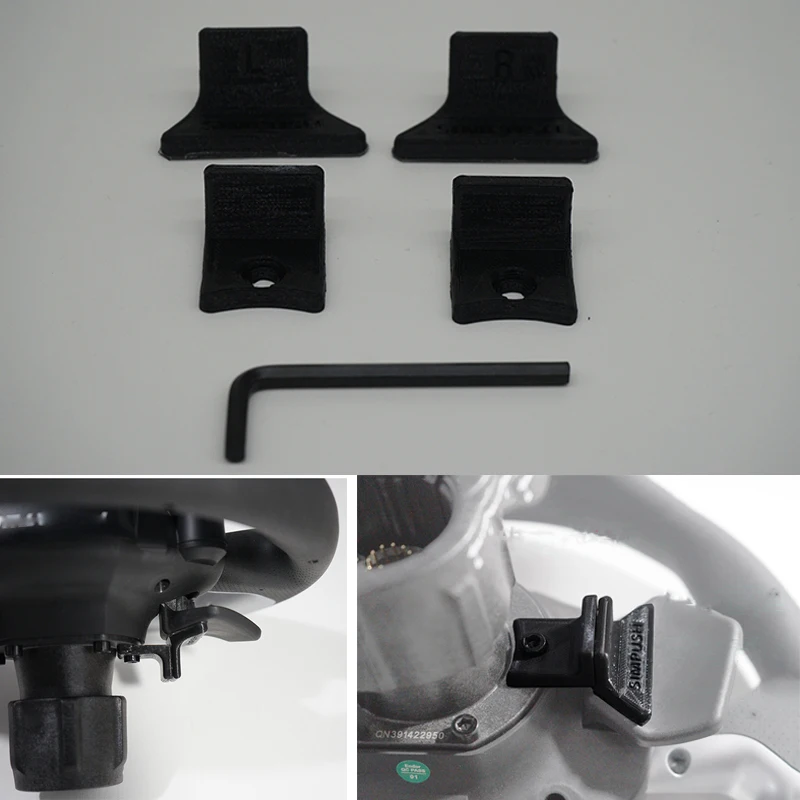 2 Pezzi Magnetic Paddle Shift-Er Per Fanatec Dd Pro Volante Mod Simracing Modifica Sim Racing