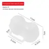1/3PCS Portable Egg Storage Box 2 Grids Plastic Durable Egg Storage Container Save Space Refrigerator Egg Dispenser With Fixed 2