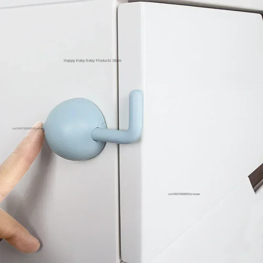 Safety Cabinet Multifunctional 1/2/3pc Baby Safety Lock Anti-Pinch Hand Children Door Drawer Locks Security Refrigerator Buckle