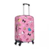 Hello Kitty My Melody Kuromi Suitcase Cover Cute Cat Animal Travel Protection Flight Useful Luggage Accesories 3