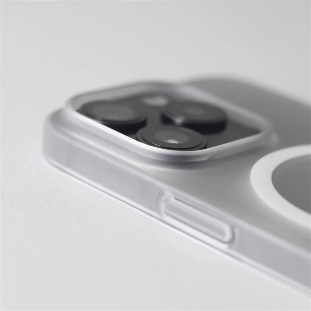 Ultra Thin Magnetic Translucent Matte Case with Magsafe - 1.0 MM Slim Hard Cover