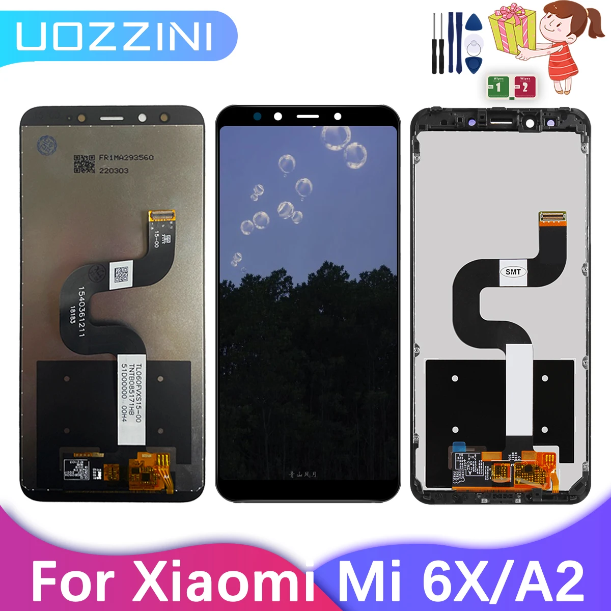 5-99-For-Xiaomi-Mi-A2-Lcd-Display-Touch-Screen-Digitizer-Assembly-For ...