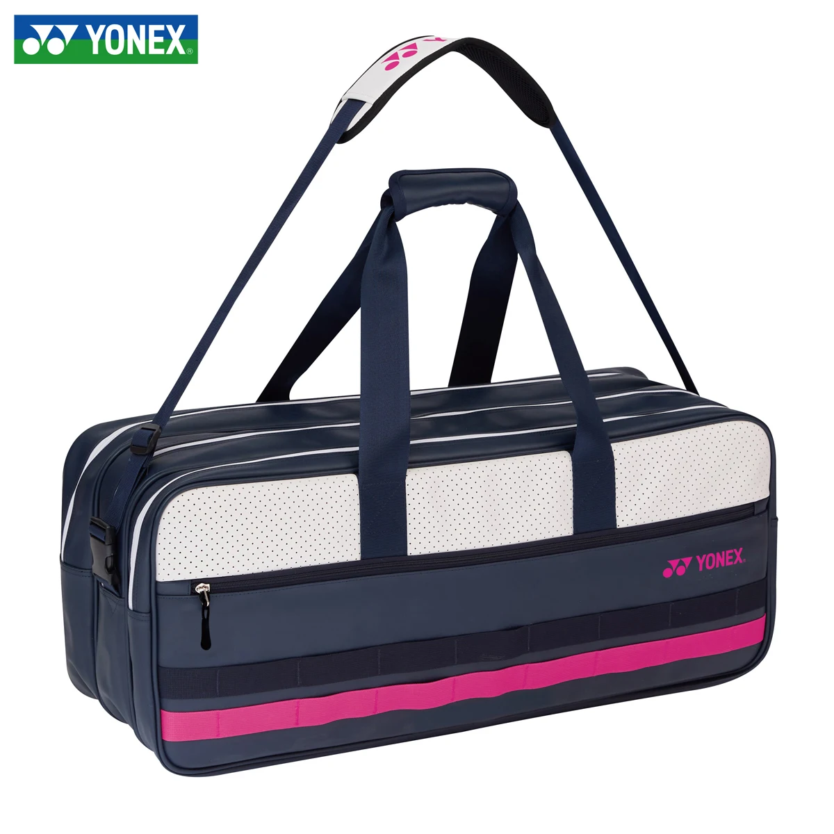

Yonex 2024 оригинальная Корейская версия 23SS сумка для тенниса и бадминтона Tournament 3 шт. спортивная Большая искусственная темно-синяя 239BBT001U