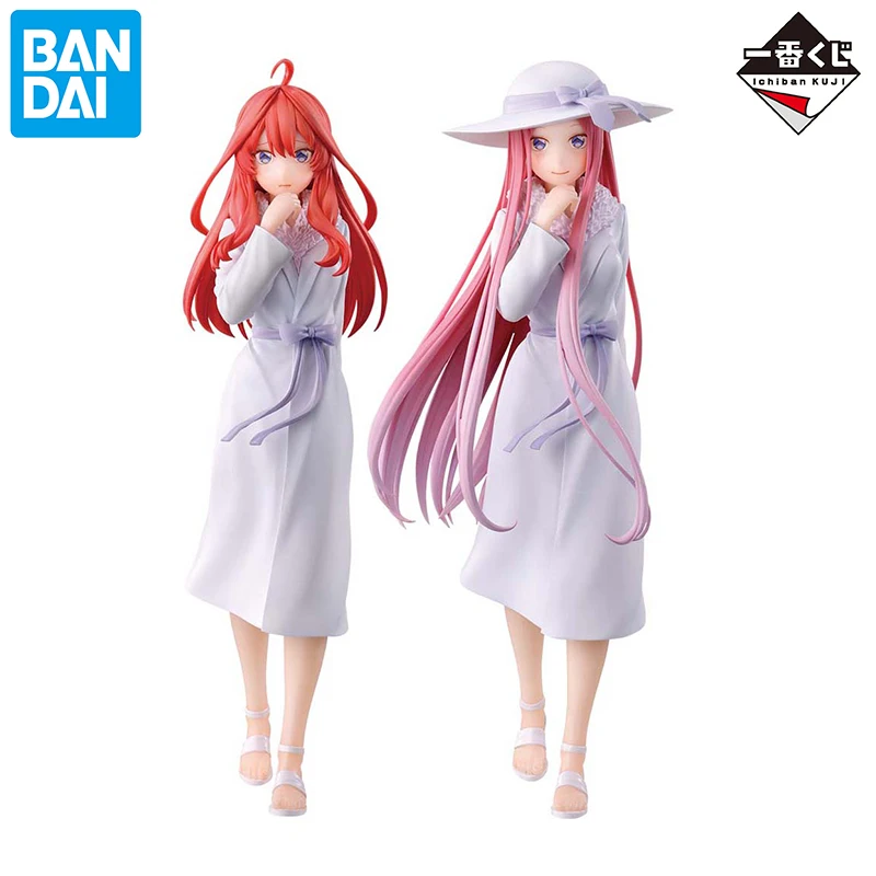 

Bandai Original Ichiban KUJI The Quintessential Quintuplets Nakano Reina Anime Figure Model Collection Christmas birthday gift